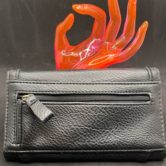 Jessica Simpson Black Leather Wallet - Picture 7 of 7